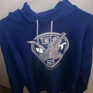 Royal Blue SBTS Large Hoodie